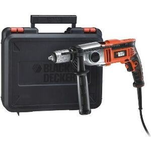ΔΡΑΠΑΝΟ ΗΛΕΚΤΡΙΚΟ BLACK & DECKER ΚΡΟΥΣΤΙΚΟ 1100WATT 13MM AUTO ΜΕ ΚΑΣΕΤΙΝΑ KR1102K