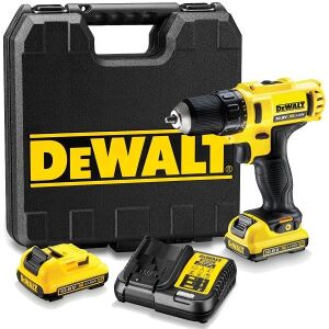 ΔΡΑΠΑΝΟΚΑΤΣΑΒΙΔΟ ΜΠΑΤΑΡΙΑΣ DEWALT COMPACT 2 ΤΑΧΥΤΗΤΩΝ 10MM 10.8V 2X LI-ION 2AH DCD710D2