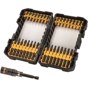 ΣΕΤ 34 ΤΕΜ DEWALT EXTREME IMPACT ΜΥΤΕΣ + ΑΝΤΑΠΤΟΡΑΣ DT70562T