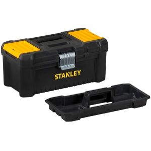 EΡΓΑΛΕΙΟΘΗΚH STANLEY ESSENTIAL ΜΕ ΜΕΤΑΛΛΙΚΟΥΣ ΜΕΝΤΕΣΕΔΕΣ + 2 ΤΑΜΠΑΚΙΕΡΕΣ 12.5''  STST1-75515