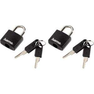 HAMA 105313 LUGGAGE LOCK SET BLACK