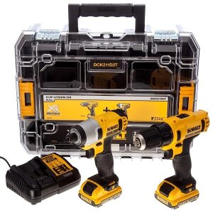 ΣΕΤ ΔΡΑΠΑΝΟΚΑΤΣΑΒΙΔΟ DEWALT 10MM 10.8V DCD710D2 + ΚΑΤΣΑΒΙΔΙ 10.8V DCF815D2 2X2AH LI-ION DCK211D2T