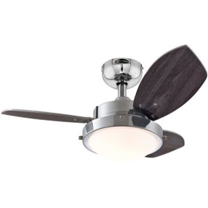ΑΝΕΜΙΣΤΗΡΑΣ ΟΡΟΦΗΣ WESTINGHOUSE WENGUE CHROME FINISH 30