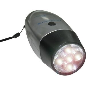 TORCH LIGHT 5 LED RECHARGABLE BY DYNAMO