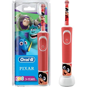 ΗΛΕΚΤΡΙΚΗ ΟΔΟΝΤΟΒΟΥΡΤΣΑ ORAL-B VITALITY KIDS 3+ ΕΤΩΝ PIXAR CLS RED 80336782