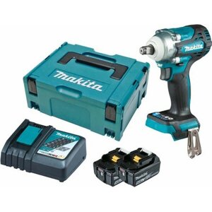 ΜΠΟΥΛΟΝΟΚΛΕΙΔΟ ΜΠΑΤΑΡΙΑΣ MAKITA 18V BRUSHLESS 2X 5AH MAKPAC DTW300RTJ