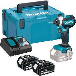 ΠΑΛΜΙΚΟ ΚΑΤΣΑΒΙΔΙ ΜΠΑΤΑΡΙΑΣ MAKITA 18V 2X 5AH MAKPAC DTD153RTJ