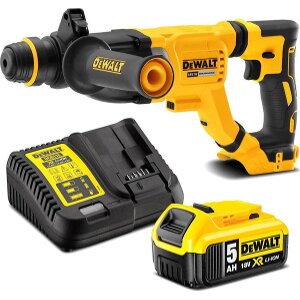 ΠΙΣΤΟΛΕΤΟ ΜΠΑΤΑΡΙΑΣ DEWALT SDS PLUS 18V 5AH LI-ION BRUSHLESS 3J ΒΑΛΙΤΣΑ DCH263P1