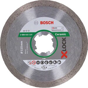 ΔΙΑΜΑΝΤΟΔΙΣΚΟΙ ΚΟΠΗΣ BOSCH X-LOCK STANDARD CERAMIC 115X22.2X7 MM