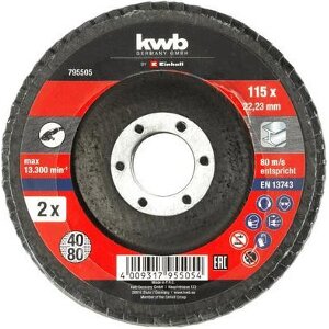 ΔΙΣΚΟΙ ΛΕΙΑΝΣΗΣ 2 ΤΕΜ KWB 115MM 22.3MM 795505