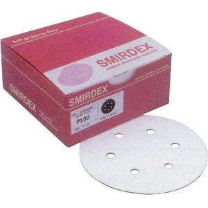 ΔΙΣΚΟΙ VELCRO 100 ΤΕΜ SMIRDEX ART 510 125MM ΜΕ ΤΡΥΠΕΣ ΓΙΑ ΞΥΛΟ ΛΕΥΚΟΙ 500 ΚΟΚΚΩΝ