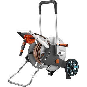 ΚΑΡΟΥΛΙ ΜΕ 25M ΛΑΣΤΙΧΟ ΠΟΤΙΣΜΑΤΟΣ 1/2 GARDENA CLEVERROLL L EASY METAL 18547-20