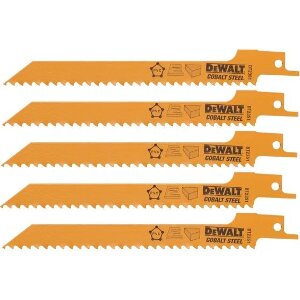 ΛΑΜΕΣ ΚΟΒΑΛΤΙΟΥ ΓΙΑ ΞΥΛΟ ΣΕΤ 5 TEM DEWALT DT2351