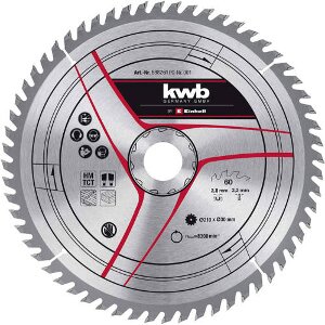 ΠΡΙΟΝΟΔΙΣΚΟΣ KWB TCT 216X30X2.4 1.6MM 60 ΔΟΝΤΙΩΝ ΚΑΡΒΙΔΙΟΥ 588261