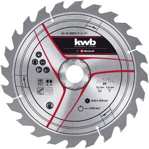 ΠΡΙΟΝΟΔΙΣΚΟΣ KWB TCT 250X30X3.2 2.2MM 24 ΔΟΝΤΙΩΝ ΚΑΡΒΙΔΙΟΥ 589341