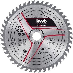 ΠΡΙΟΝΟΔΙΣΚΟΣ KWB TCT 254X30X3.2 2.2MM 48 ΔΟΝΤΙΩΝ ΚΑΡΒΙΔΙΟΥ 589551