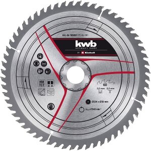 ΠΡΙΟΝΟΔΙΣΚΟΣ KWB TCT 254X30X3.2 2.2MM 60 ΔΟΝΤΙΩΝ ΚΑΡΒΙΔΙΟΥ 589561