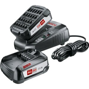 ΣΕΤ 2 ΜΠΑΤΑΡΙΩΝ BOSCH STARTER KIT 18V 2.5AH LI-ION + ΦΟΡΤΙΣTHΣ AL 1830 CV 1600A011LD