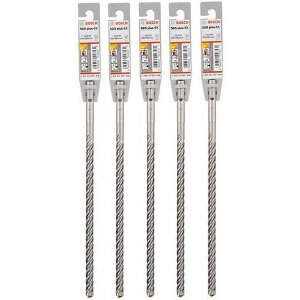 ΣΕΤ 5 ΤΕΜ ΤΕΤΡΑΚΟΠΩΝ ΤΡΥΠΑΝΙΩΝ SDS PLUS 5X BOSCH 10X260 2608833800