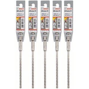 ΣΕΤ 5 ΤΕΜ ΤΕΤΡΑΚΟΠΩΝ ΤΡΥΠΑΝΙΩΝ SDS PLUS 5X BOSCH 5.5X160 2608833775