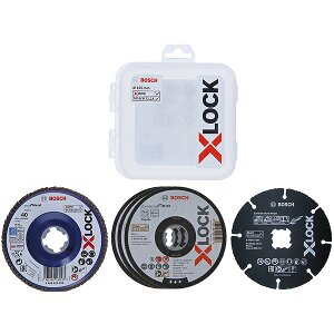 ΣΕΤ 5 ΤΕΜ BOSCH X-LOCK KIT 125MM 2608619374