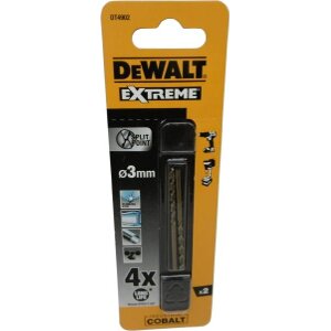 ΤΡΥΠΑΝΙΑ ΚΟΒΑΛΤΙΟΥ ΗSS-CΟ DEWALT 3Χ61ΜΜ 2 ΤΕΜ DT4902