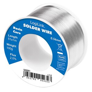 LOGILINK SA0001 ΚΟΛΛΗΣΗ EL60/38-100G 0.56 MM