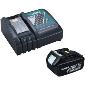 MAKITA BATTERY KIT 18V 3AH LI-ION + CHARGER DC18RC 191A24-4