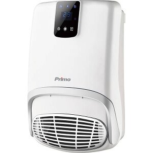 ΑΕΡΟΘΕΡΜΟ ΜΠΑΝΙΟΥ 2000W PRIMO HBH-2005B IP23 ΛΕΥΚΟ/ΑΣΗΜΙ