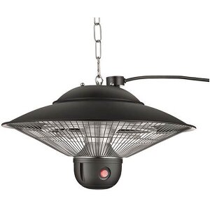 ΘΕΡΜΑΝΤΙΚΟ ΣΩΜΑ ΑΛΟΓΟΝΟΥEUROLAMP A.B.E.E 300-42101 ΚΡΕΜΑΣΤΟ ΜΑΥΡΟ 2000W IPX4 ΜΕ ΤΗΛ/ΡΙΟ