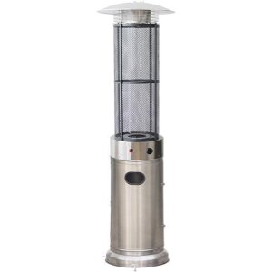 ΘΕΡΜΑΣΤΡΑ ΥΓΡΑΕΡΙΟΥ 11KW EUROLAMP 147-29608 ΚΥΚΛΙΚΗ 1,80M INOX ΑΝΟΞΕΙΔΩΤΟ ΑΤΣΑΛΙ