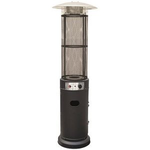 ΘΕΡΜΑΣΤΡΑ ΥΓΡΑΕΡΙΟΥ 11KW EUROLAMP 300-42071 ΚΥΚΛΙΚΗ 1,80M ΜΑΥΡΗ