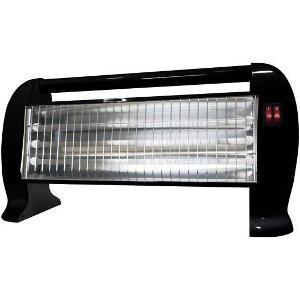 ΘΕΡΜΑΣΤΡΑ ΧΑΛΑΖΙΑ ΜΑΥΡΗ 1200W EUROLAMP 147-29163