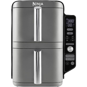 ΦΡΙΤΕΖΑ 9.5LT NINJA SL400 AIR FRYER ΔΙΠΛΟΣ ΚΑΔΟΣ 2470W