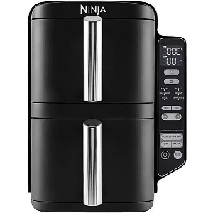 ΦΡΙΤΕΖΑ NINJA 7.6L DOUBLE STACK 2470W 2X 3.8L WIFI BLACK SL300EU