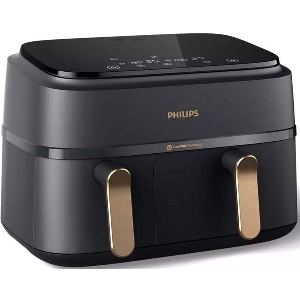 ΦΡΙΤΕΖΑ PHILIPS 3000 SERIES DUAL BASKET AIRFRYER 9L NA352/00