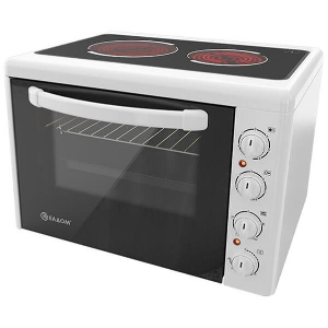 ΦΟΥΡΝΑΚΙ 3300W ELDOM 201VFE ΜΕ 2 ΚΕΡΑΜΙΚΕΣ ΕΣΤΙΕΣ 35LT ΛΕΥΚΟ