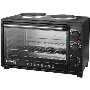 ΦΟΥΡΝΑΚΙ-ΚΟΥΖΙΝΑΚΙ ΕΠΙΤΡΑΠΕΖΙΟ 3700W, 45LT, 2 ΕΣΤΙΕΣ BORMANN BEP4010