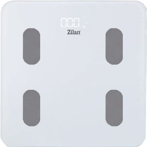 ΨΗΦΙΑΚΗ ΖΥΓΑΡΙΑ ΜΠΑΝΙΟΥ ΕΩΣ 180KG ΜΕ APPLICATION ΣΕ ΛΕΥΚΟ ΧΡΩΜΑ ZILAN ZLN8979