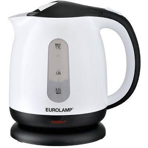 EUROLAMP ΗΛΕΚΤΡΙΚΟΣ ΒΡΑΣΤΗΡΑΣ ΛΕΥΚΟΣ-ΜΑΥΡΟΣ 1,7L 1850-2200W 220-240V 300-70036