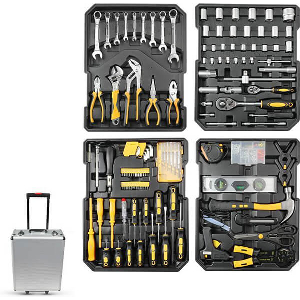 ΣΕΤ 428TEM ΕΡΓΑΛΕΙΩΝ ΣΕ ΤΡΟΛΕΥ ΑΛΟΥΜΙΝΙΟΥ BORMANN BHT5050