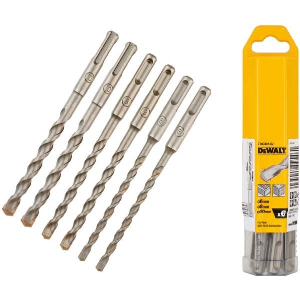 ΣΕΤ 6 ΤΕΜ ΤΡΥΠΑΝΙΑ DEWALT SDS PLUS EXTREME 2 DT60302