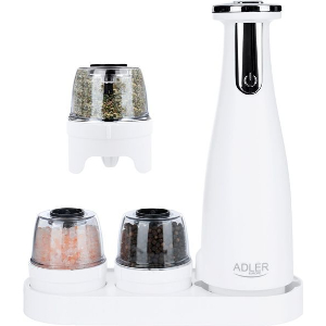 ADLER 3 IN 1 ELECTRIC SPICE GRINDER WHITE AD4449W