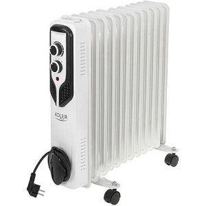 ADLER ΚΑΛΟΡΙΦΕΡ ΛΑΔΙΟΥ AD 7817 11 ΦΕΤΕΣ ΛΕΥΚΟ 2500W