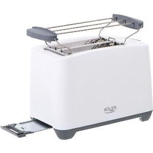 ADLER TOASTER 2 SLICE 1000W WHITE AD3216