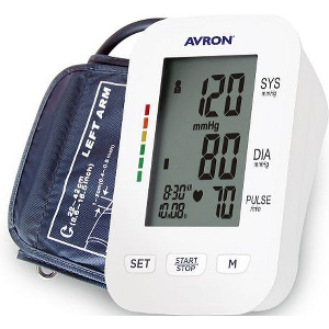 AVRON CARDIOCHECK CONTROL ΠΙΕΣΟΜΕΤΡΟ ΜΠΡΑΤΣΟΥ ΑΝΙΧΝΕΥΣΗ ΑΡΡΥΘΜΙΑΣ