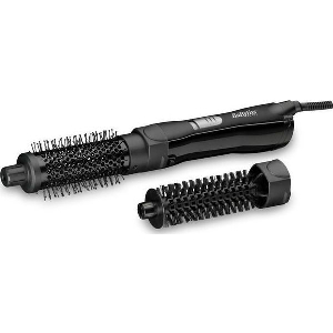 BABYLISS ΗΛΕΚΤΡΙΚΗ ΒΟΥΡΤΣΑ ΜΑΛΛΙΩΝ SHAPE & SMOOTH STRAIGHTENING BRUSH WARM BLACK 800W AS82E