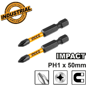 ΚΑΤΣΑΒΙΔΟΜΥΤΕΣ IMPACT PH1X50MM 2 ΤΕΜ. INGCO SDBIM71PH150