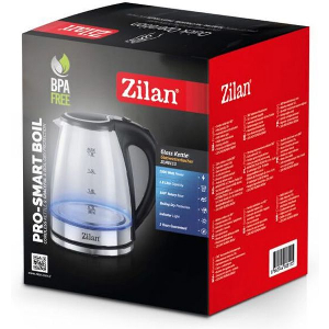 ΒΡΑΣΤΗΡΑΣ ZILAN ELECTRICAL GLASS KETTLE 1.8L 1800W ZLN8115