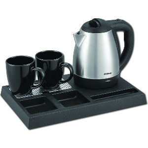ΞΕΝΟΔΟΧΕΙΑΚΟ ΣΕΤ ΚΑΛΩΣΟΡΙΣΜΑΤΟΣ PRWT-50049 PRIMO 1.2L 1500W ΜΕ ΑΝΟΞΕΙΔΩΤΟ ΒΡΑΣΤΗΡΑ